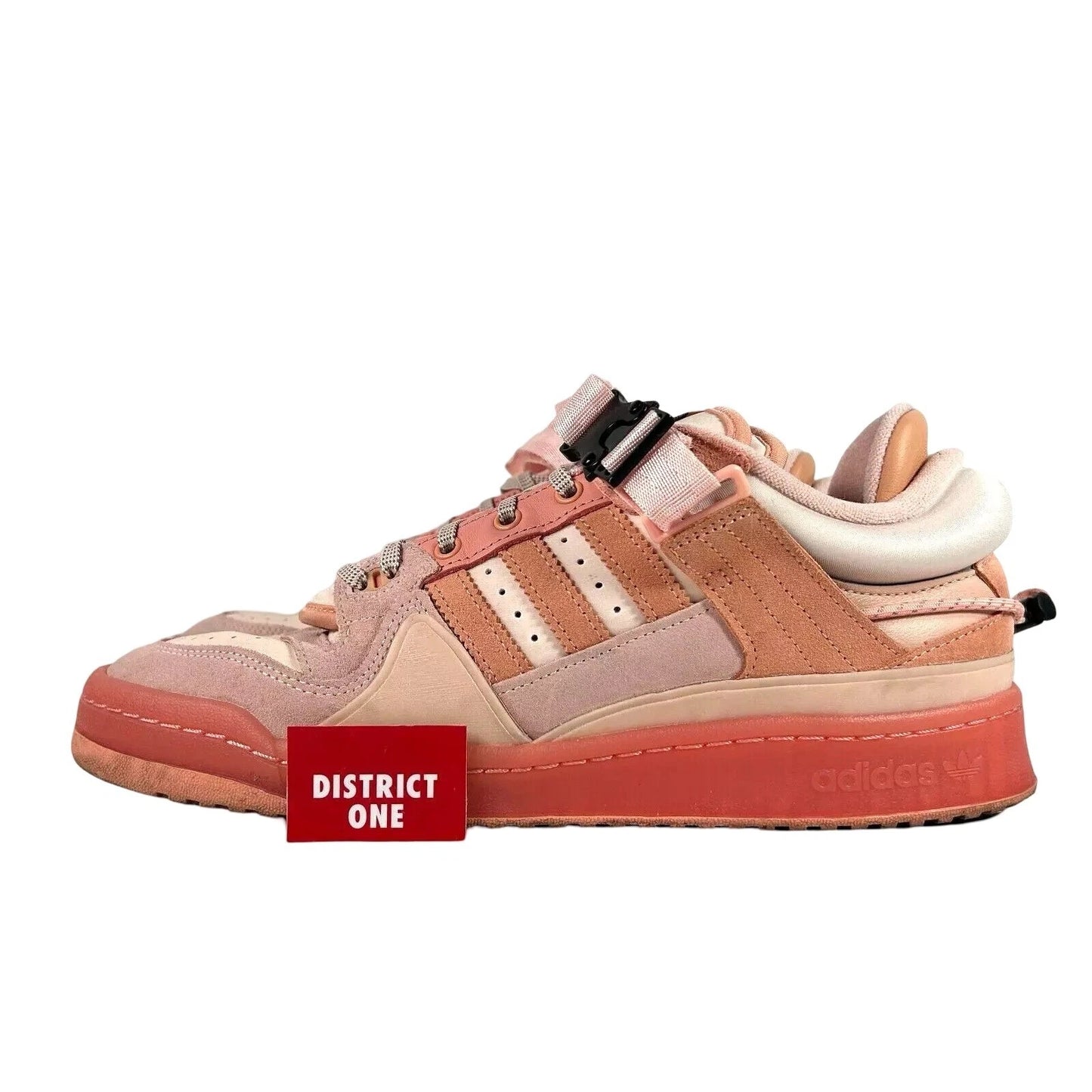 GW0265 Adidas Forum Low Bad Bunny Pink Easter [USED] - 10.5 M (Used)