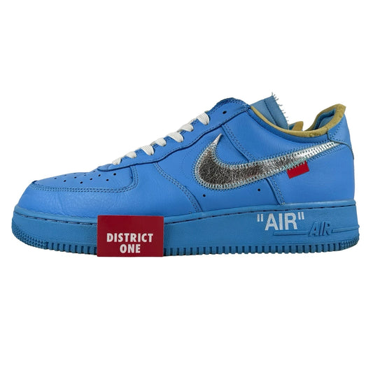 CI1173 400 Off White Nike Air Force 1 Low '07 MCA University Blue [USED] - 11 M (Used) (Replace Box)
