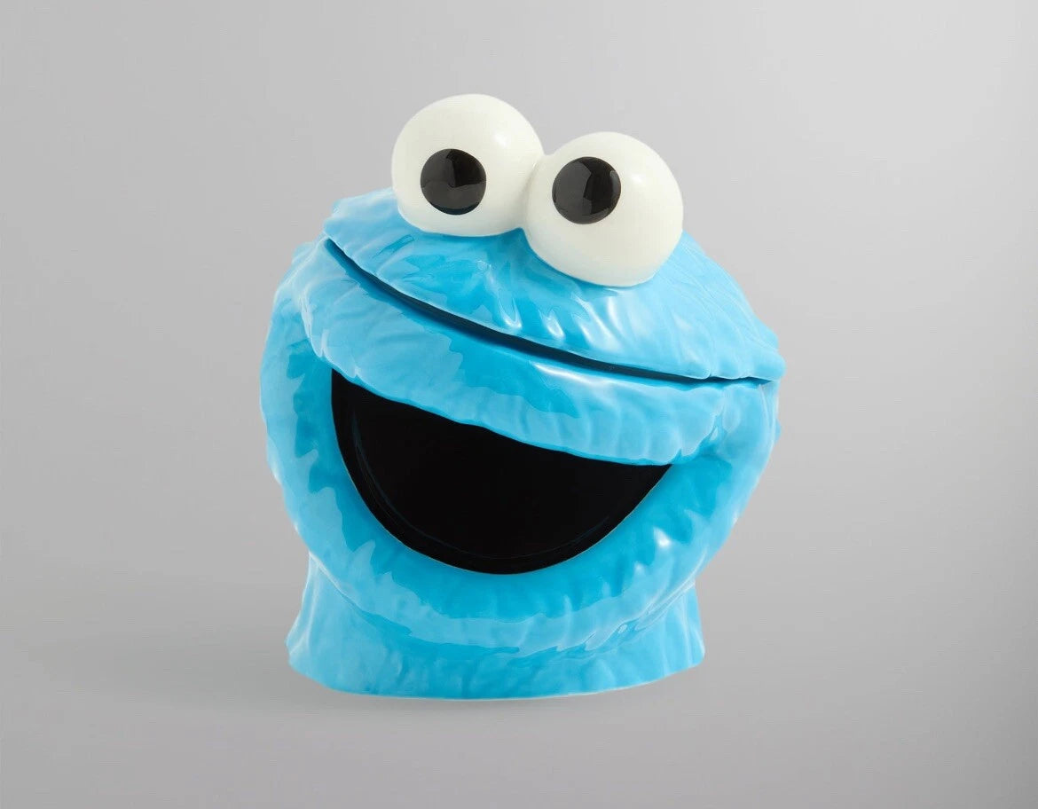 Kith for Sesame Street Cookie Monster Cookie Jar Chicory