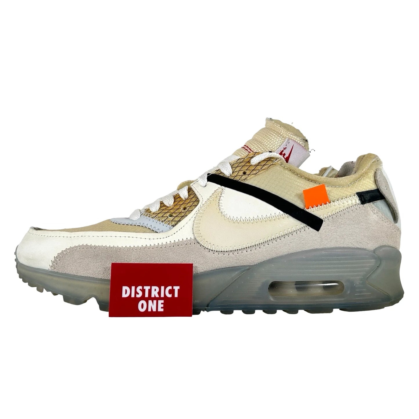 AA7293 100  Nike Air Max 90 Off-White [USED] - 8.5 M (Used) (Replace Box)