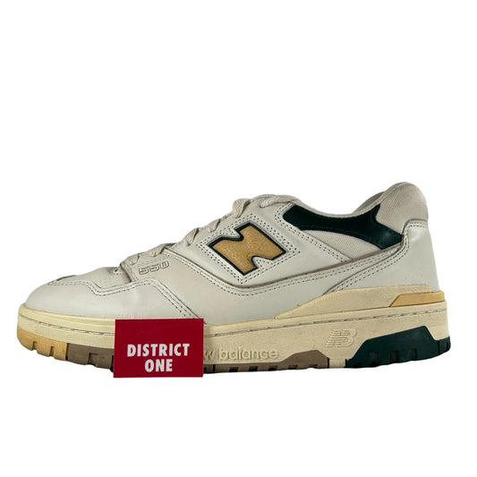 BB550A2 Aime Leon Dore New Balance 550 Natural Green [USED] - 9 M (Used)
