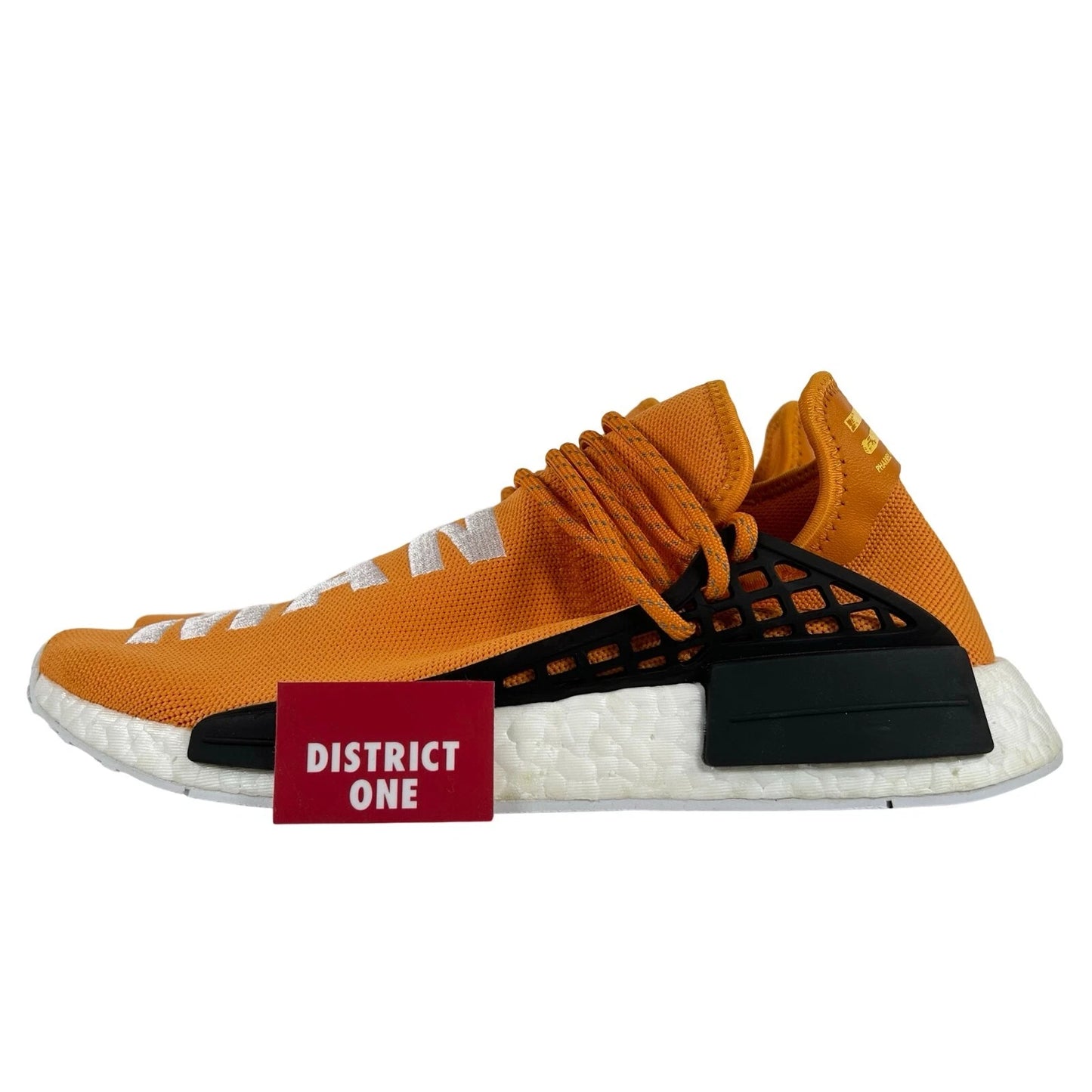 BB3070 adidas NMD R1 Pharrell HU Hue Man Tangerine [CONDITIONAL] - 8 M (Midsoles Yellowing)