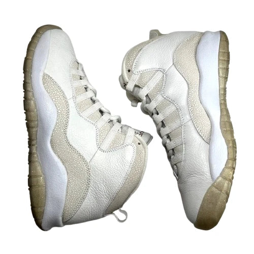 819955 100 Jordan 10 Retro Drake OVO White [USED] - 8 M (Used) (Missing Insoles)