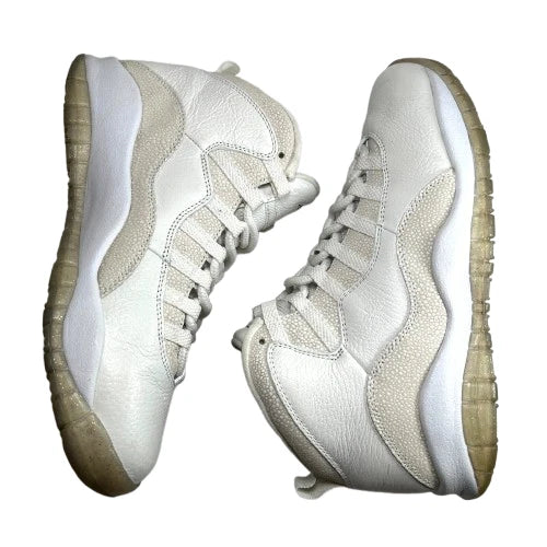 819955 100 Jordan 10 Retro Drake OVO White [USED] - 8 M (Used) (Missing Insoles)