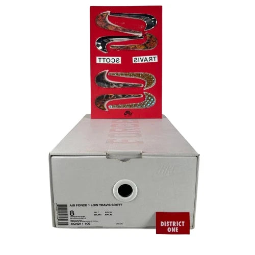 AQ4211 100 Nike Air Force 1 Low Travis Scott (AF100) [USED] - 8 M (Used)