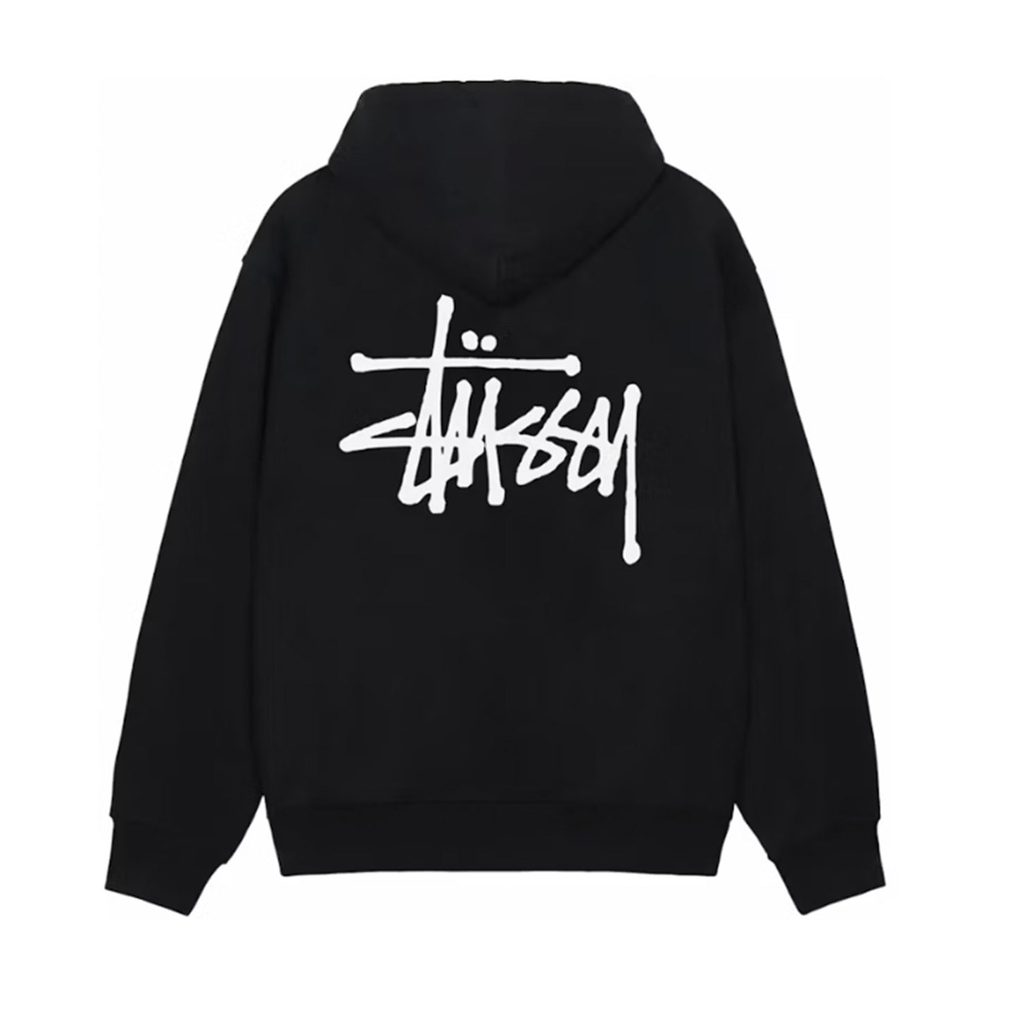 Stussy Basic Zip Hoodie Black [USED] - XL (Used)
