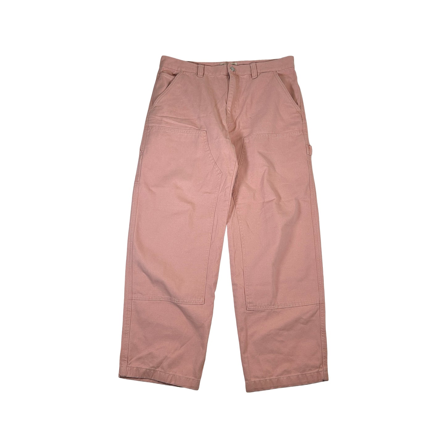 Stussy Canvas Work Pant Salmon [USED] - 34 (Used)