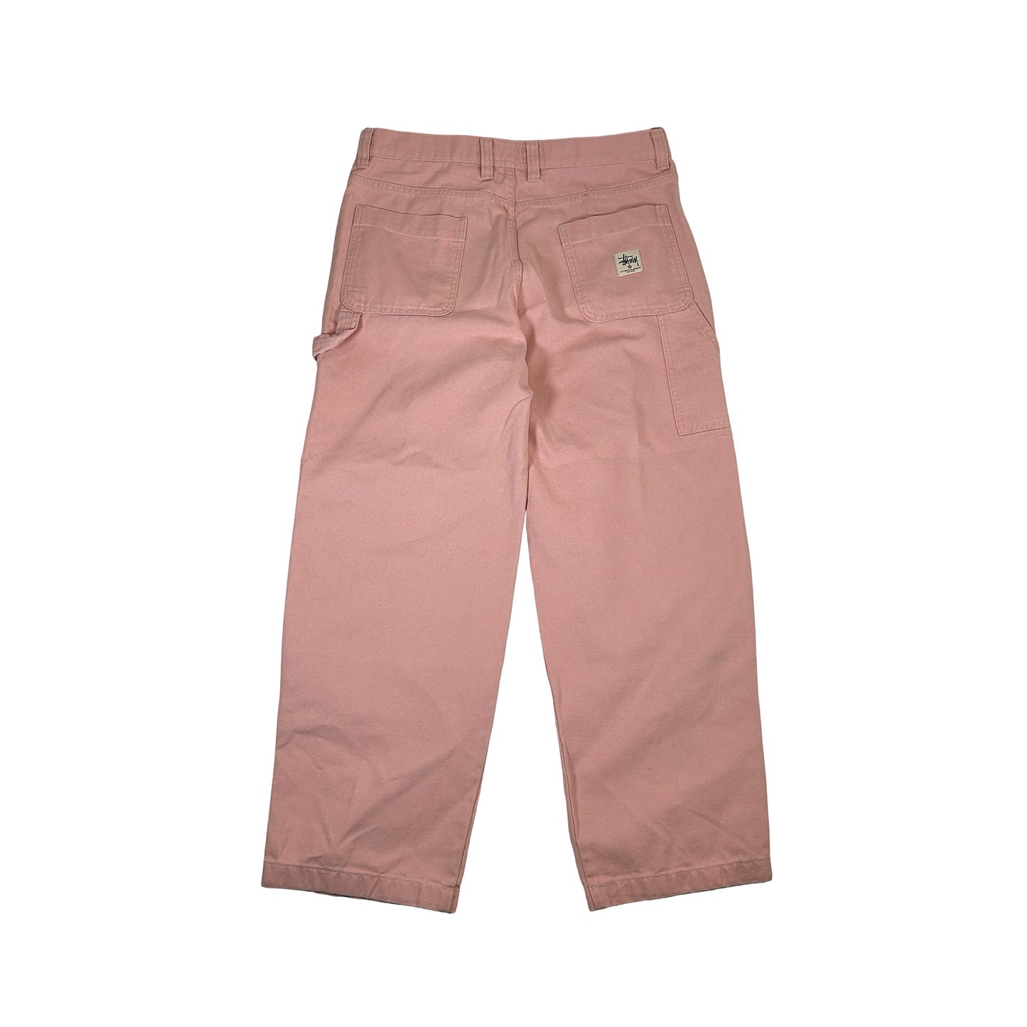 Stussy Canvas Work Pant Salmon [USED] - 34 (Used)