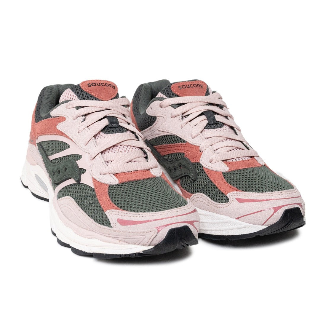 S70740 8 Saucony ProGrid Omni 9 Dust Pink Green