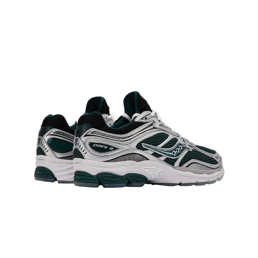 S70900 4 Saucony ProGrid Omni 9 Green Black Silver Orange