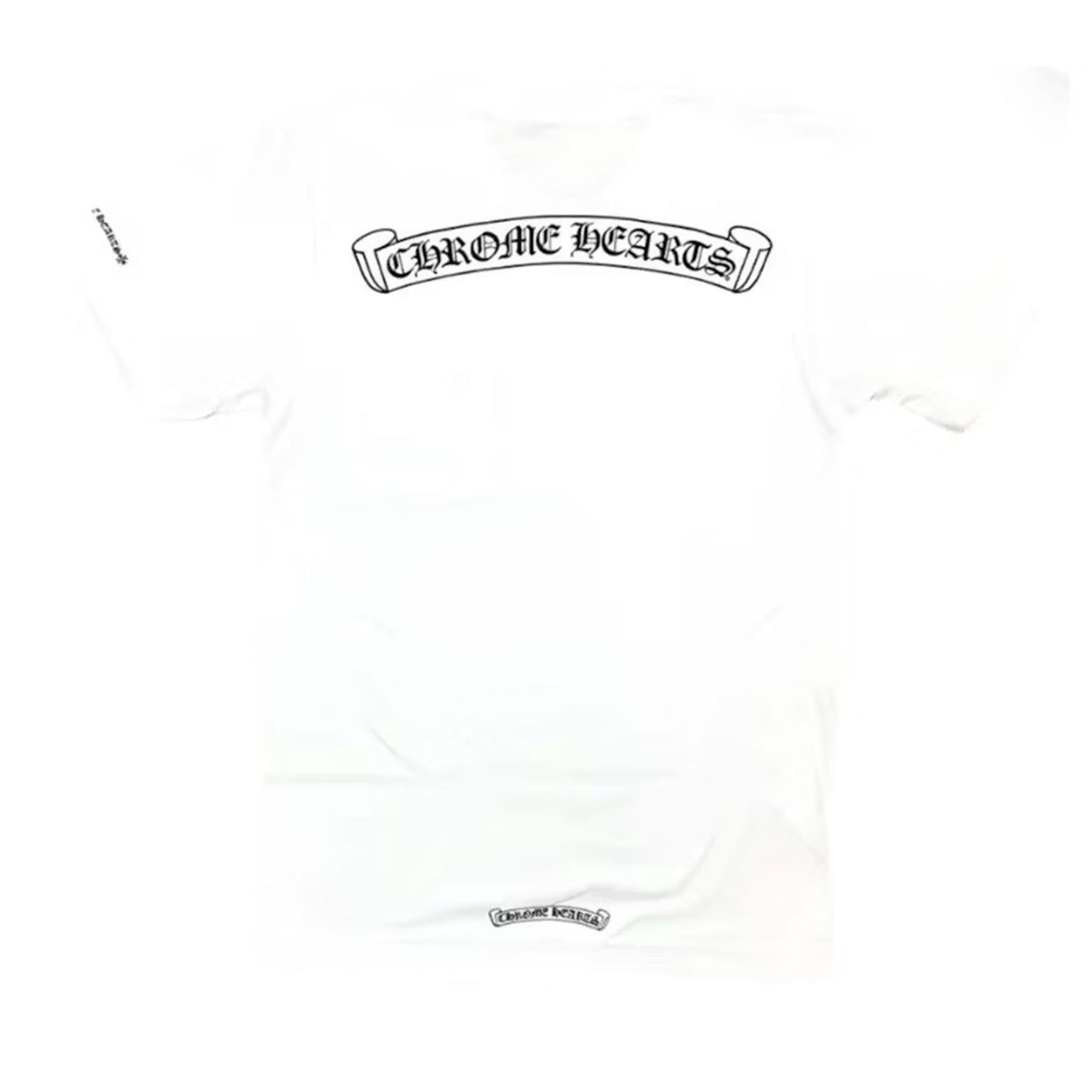 Chrome Hearts Scroll Logo Pocket T-shirt White