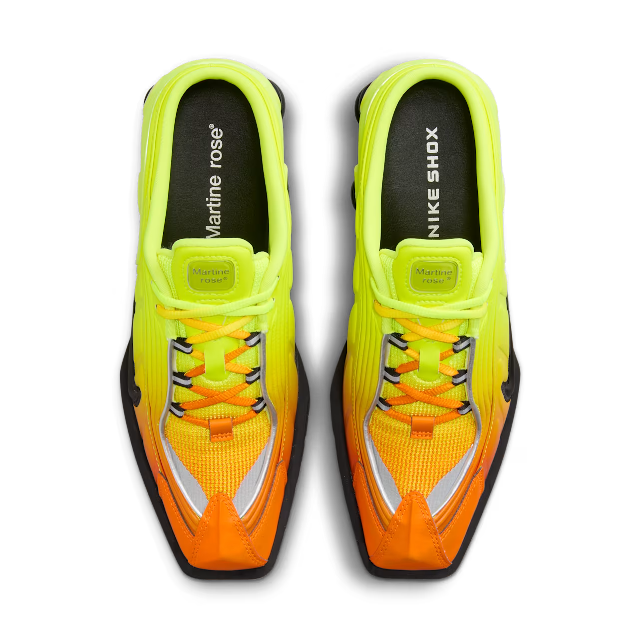 DQ2401 800 Nike Shox MR4 Mule Martine Rose Safety Orange