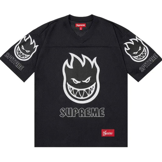 Supreme Spitfire Football Jersey Black