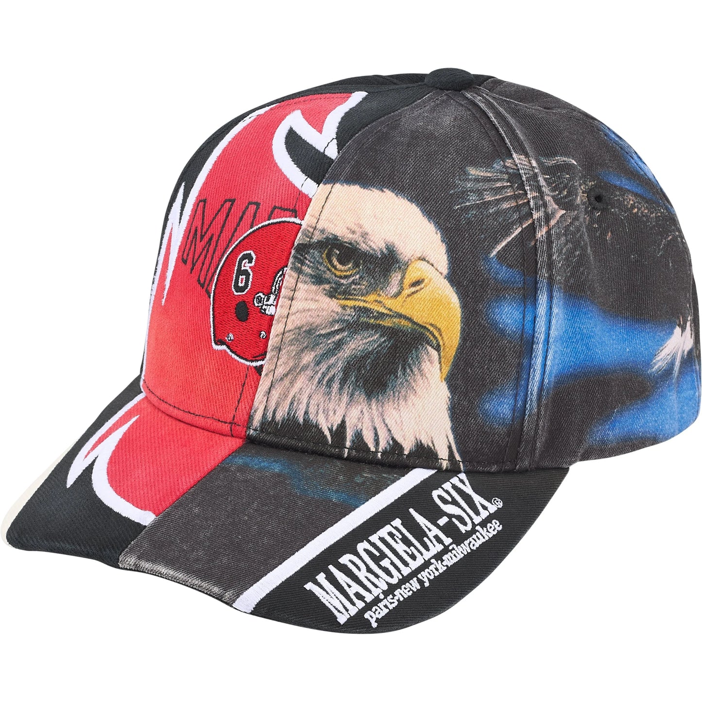 Supreme MM6 Maison Margiela Split 6-Panel Hat