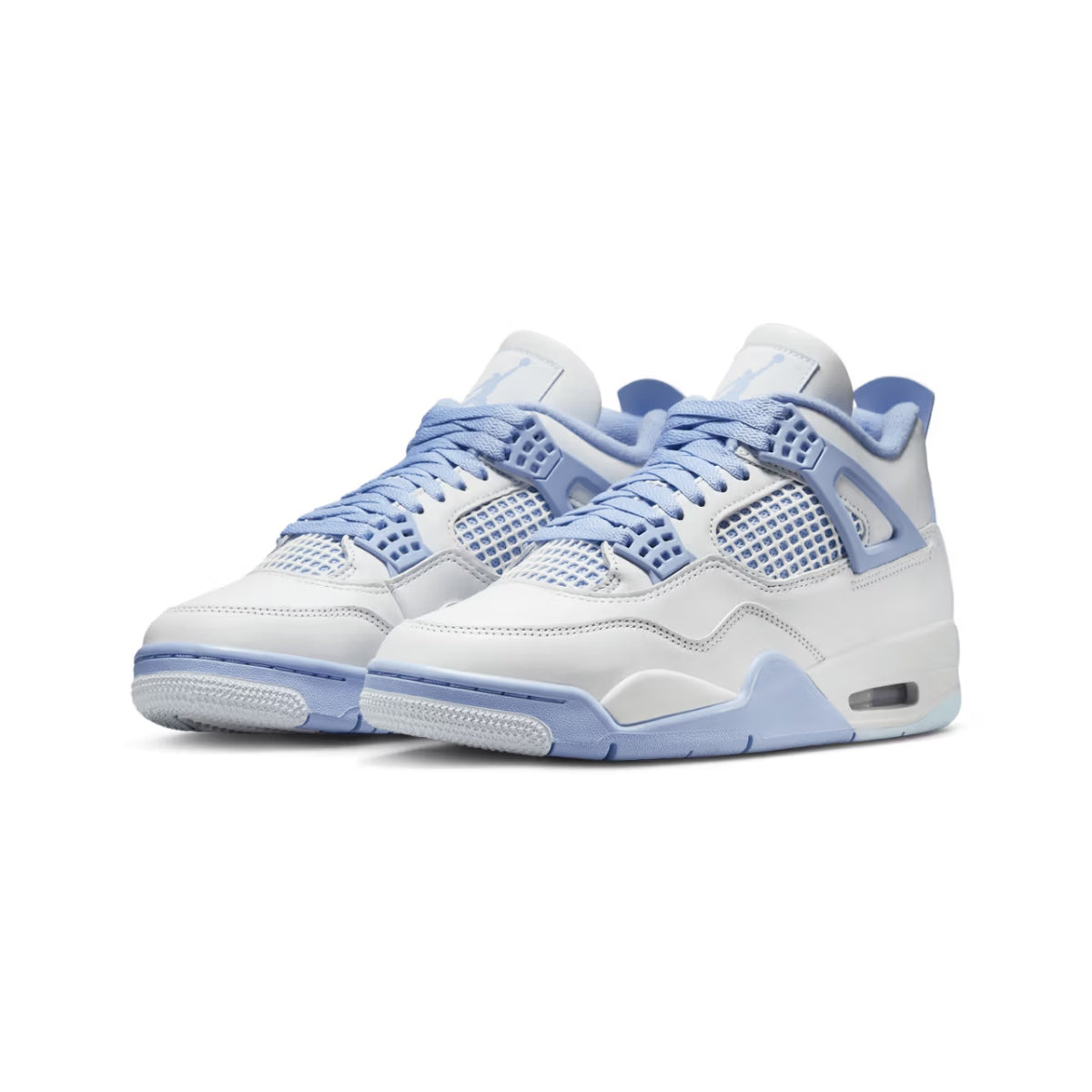 HV0823 100 Jordan 4 Retro Forget Me Not (Women's)