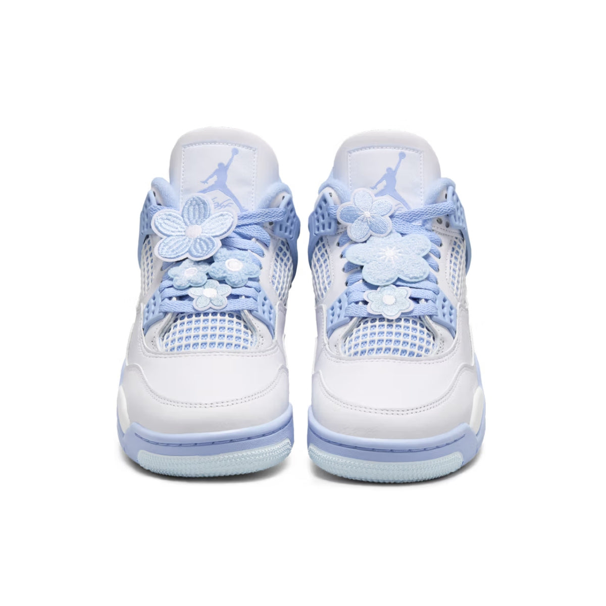 HV0823 100 Jordan 4 Retro Forget Me Not (Women's)