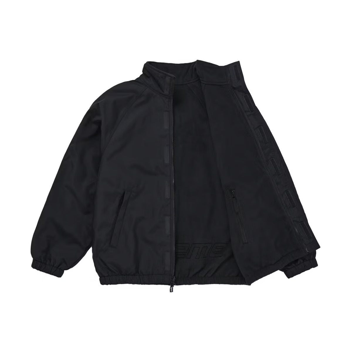 Supreme Polartec Reversible Track Jacket Black