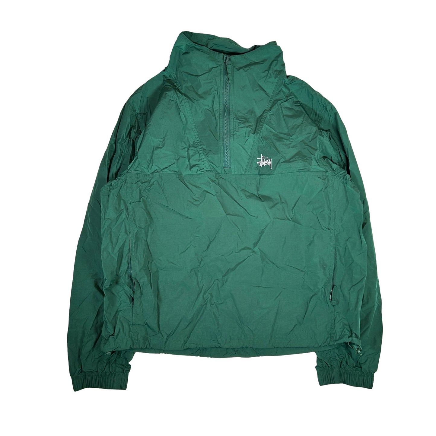 Stussy Warm up Pullover Green [USED] - M (Used)