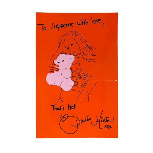 Supreme Paris Hilton Sticker