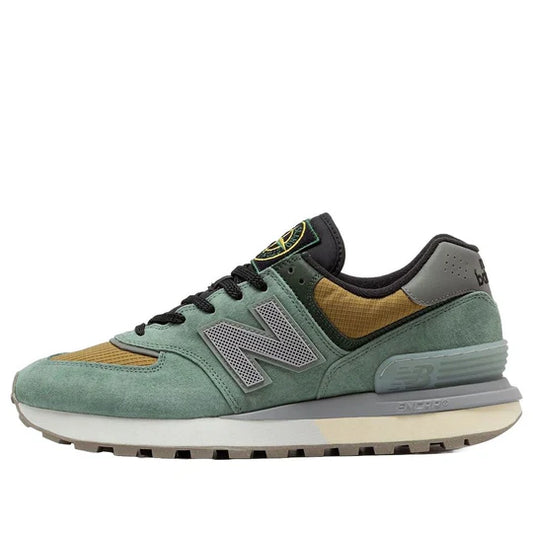 U574LGTN New Balance 574 Legacy Stone Island Light Green