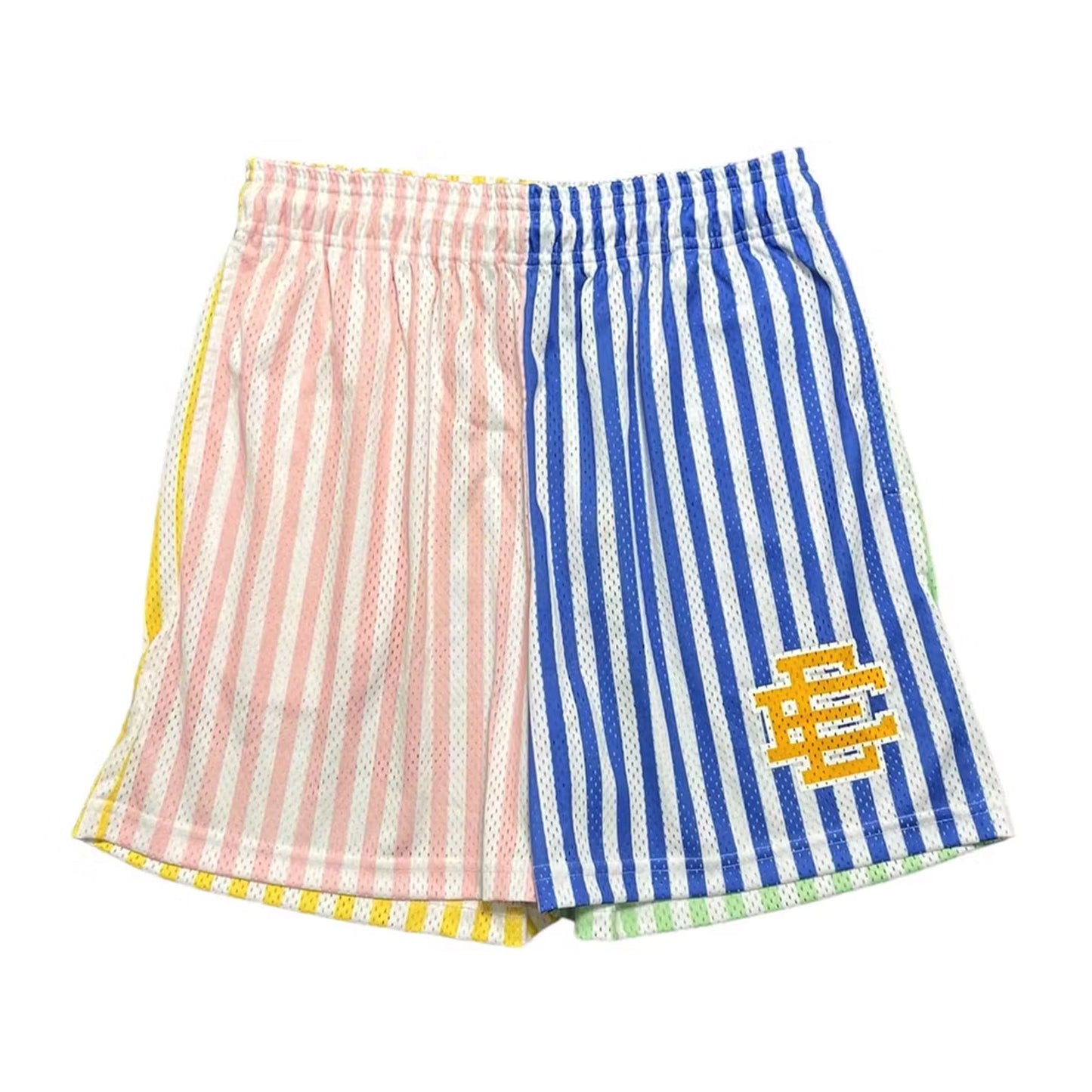 Eric Emanuel Basic Stripe Shorts Multicolor
