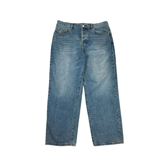 Stussy Big Ol Denim High Waisted Jean Medium Blue [USED] - 36 (Used)