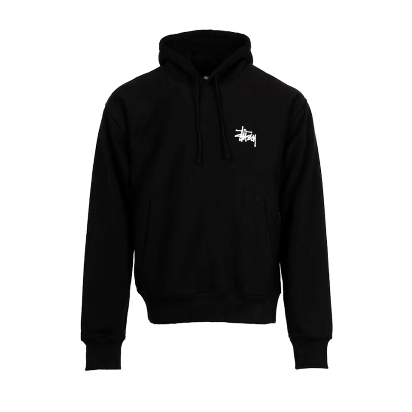 Stussy Basic Hoodie 'Black' [USED] - M (Used)