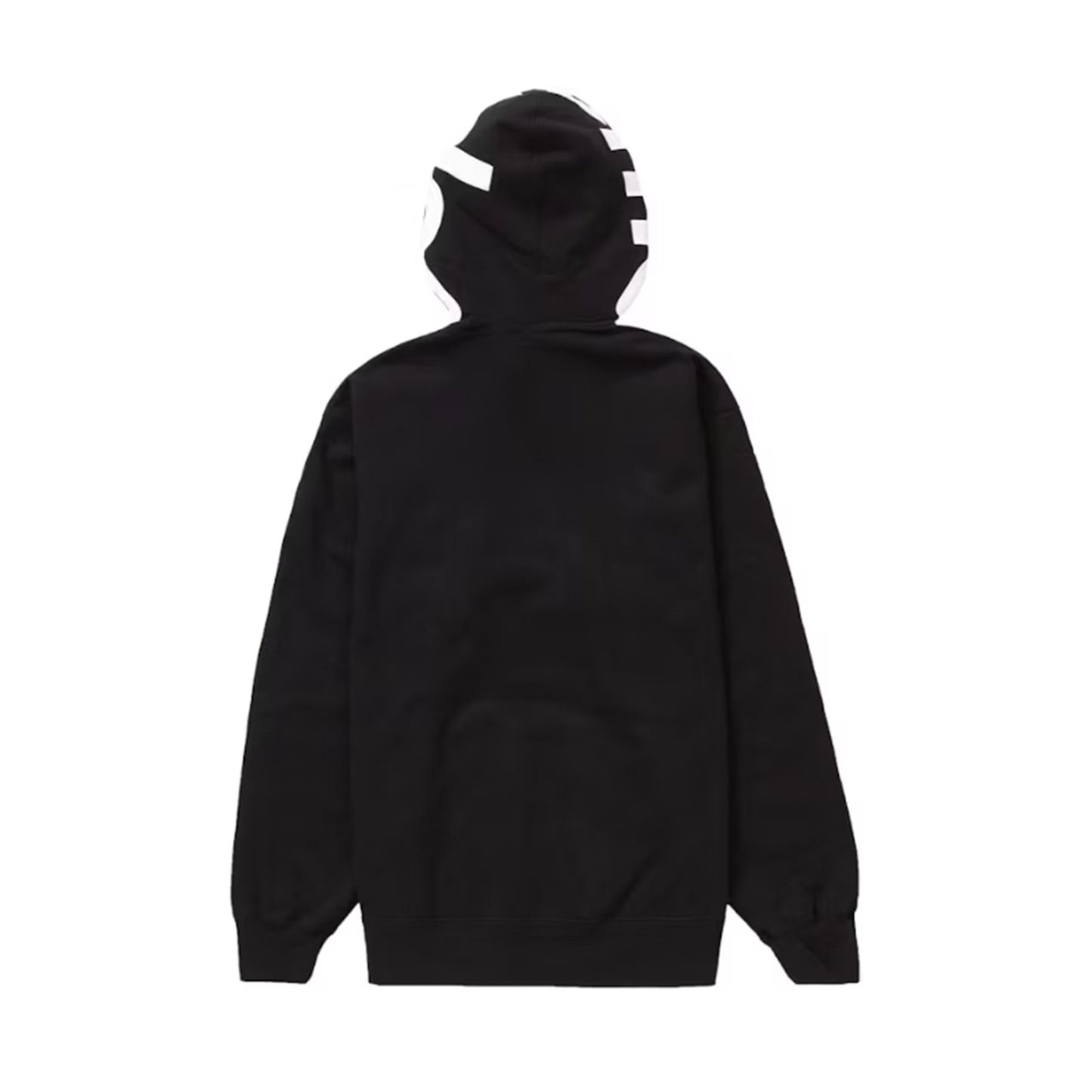 Supreme Contrast Hooded Sweatshirt Black [USED] - L (Used)