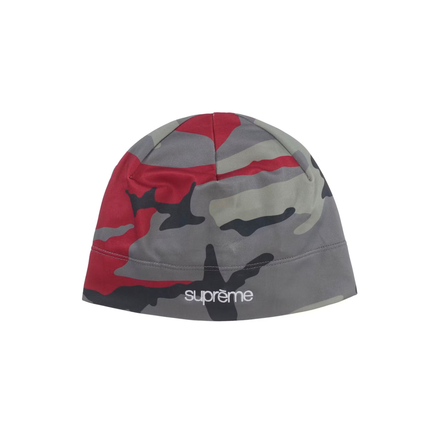 Supreme Base Layer Beanie Red Camo