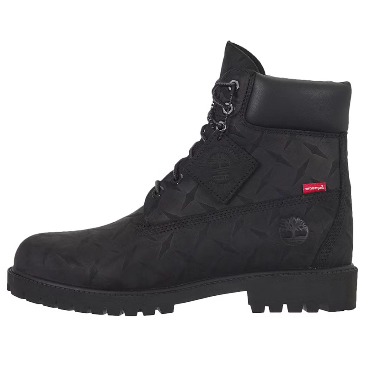 TB0A6DE1 001 Timberland 6" Waterproof Boot Supreme Diamond Plate Black (2026)