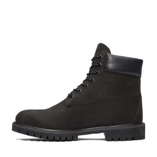 TB110073 001 Timberland 6" Boot Black Nubuck Premium (Online Only)