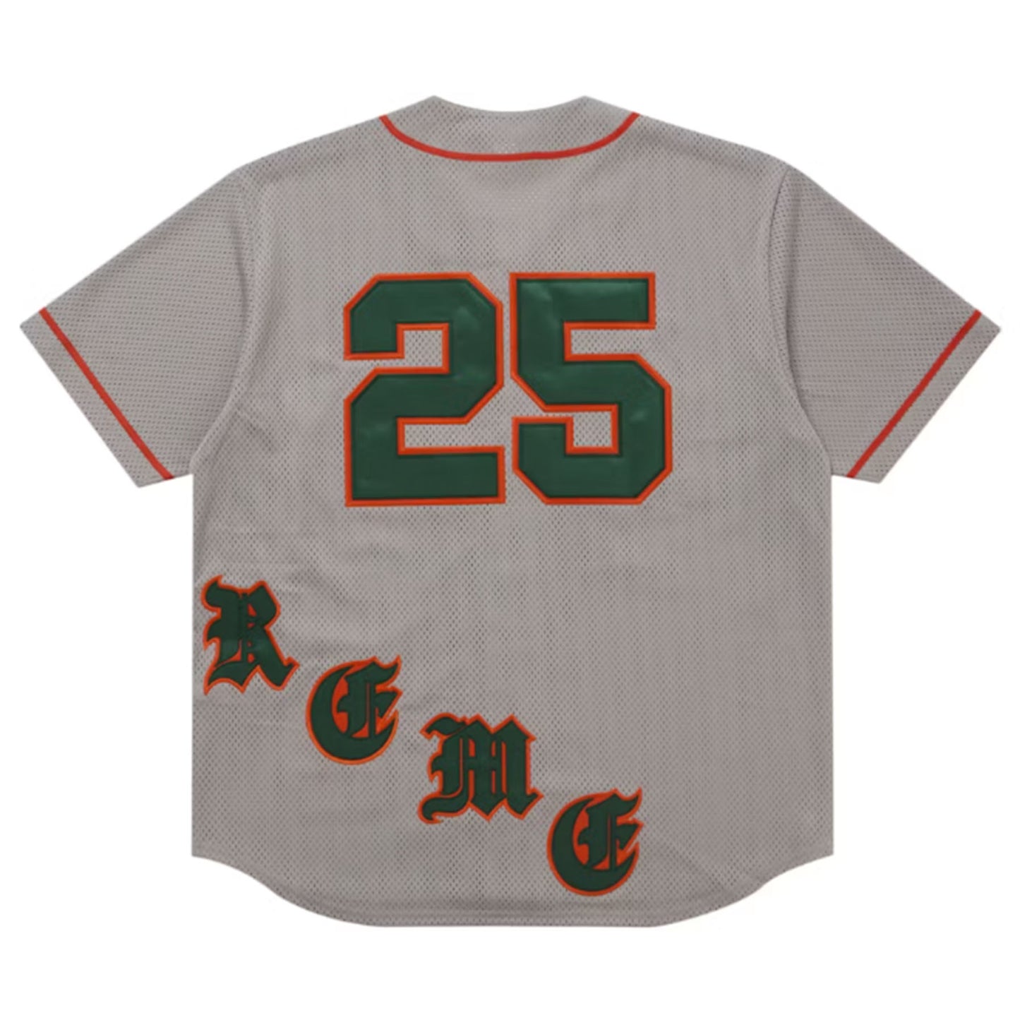 Supreme Old English Baseball Jersey Grey [USED] - XL (Used)