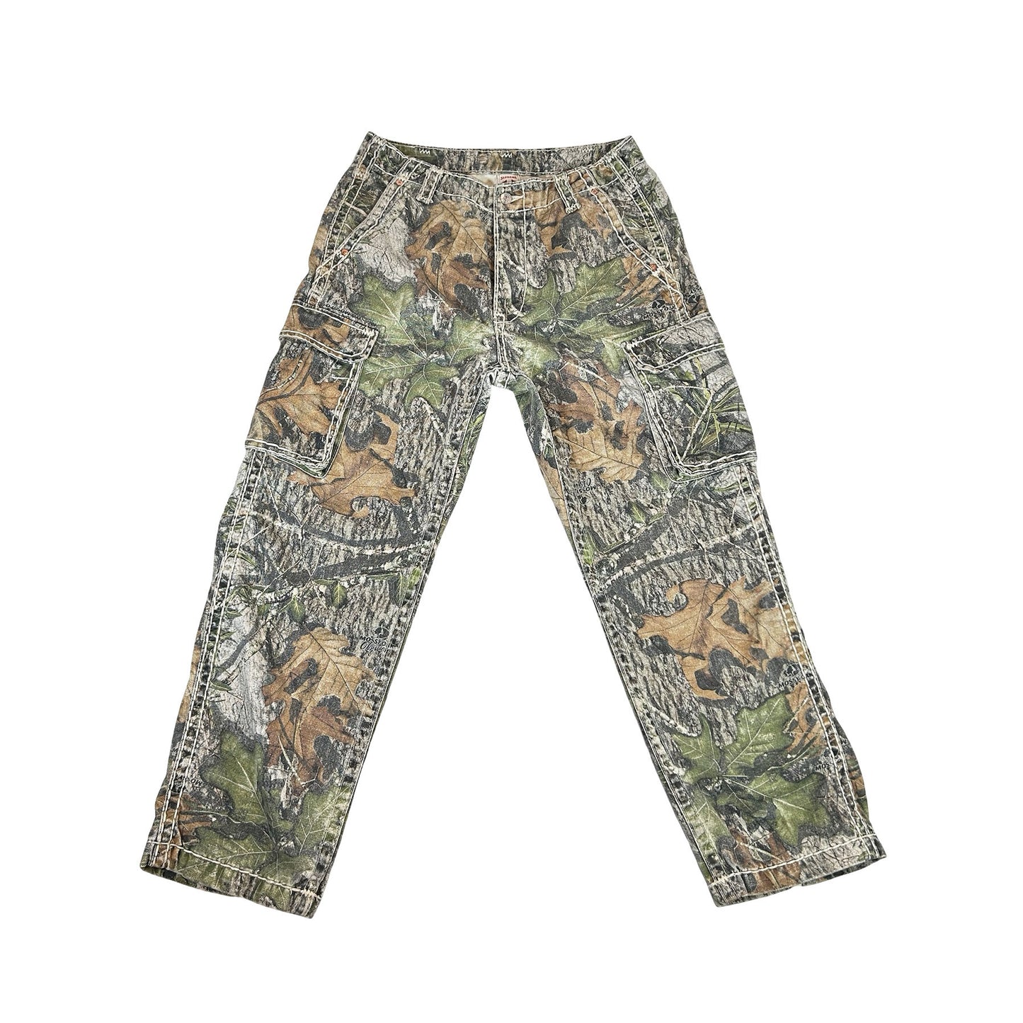 Supreme True Religion Denim Cargo Pant Mossy Oak Camo [USED] - 32 (Used)