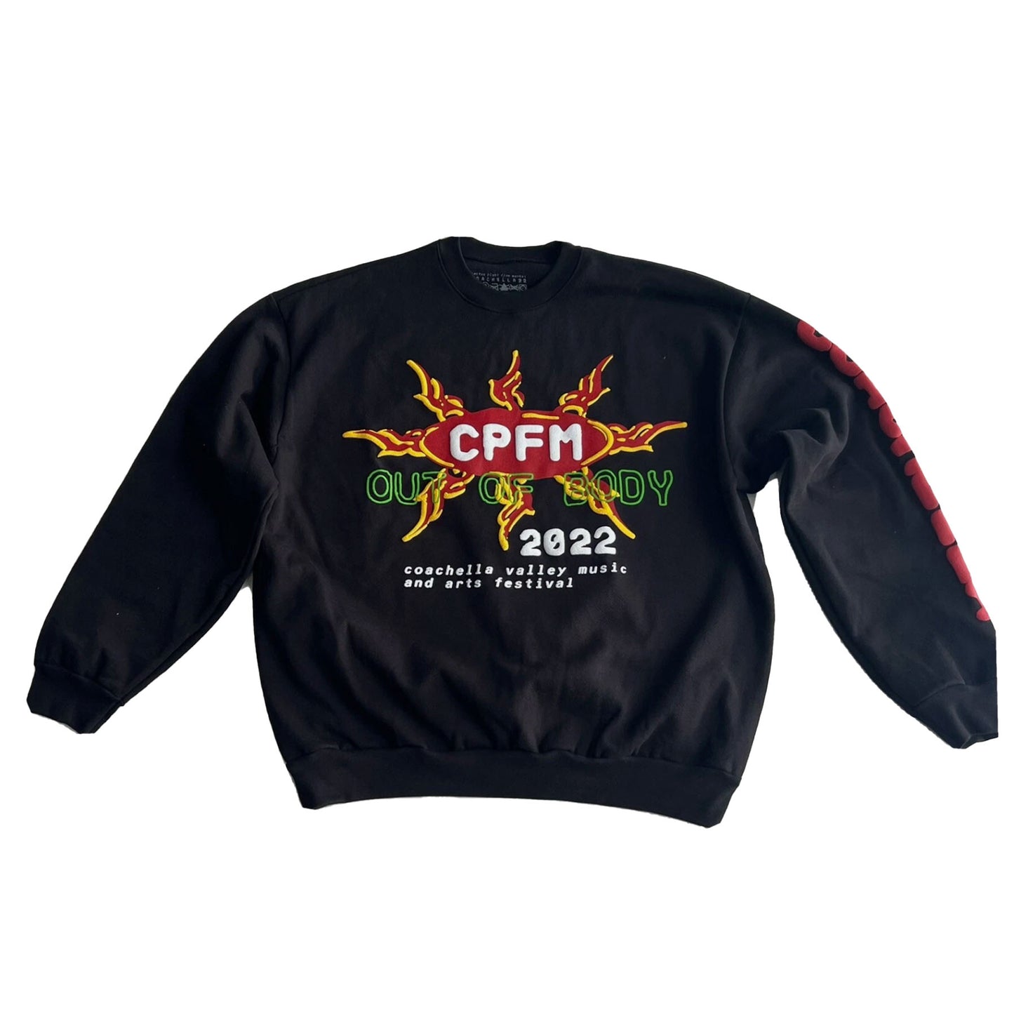CPFM x Coachella 2022 Sweatshirt Black [USED] - XL (Used)