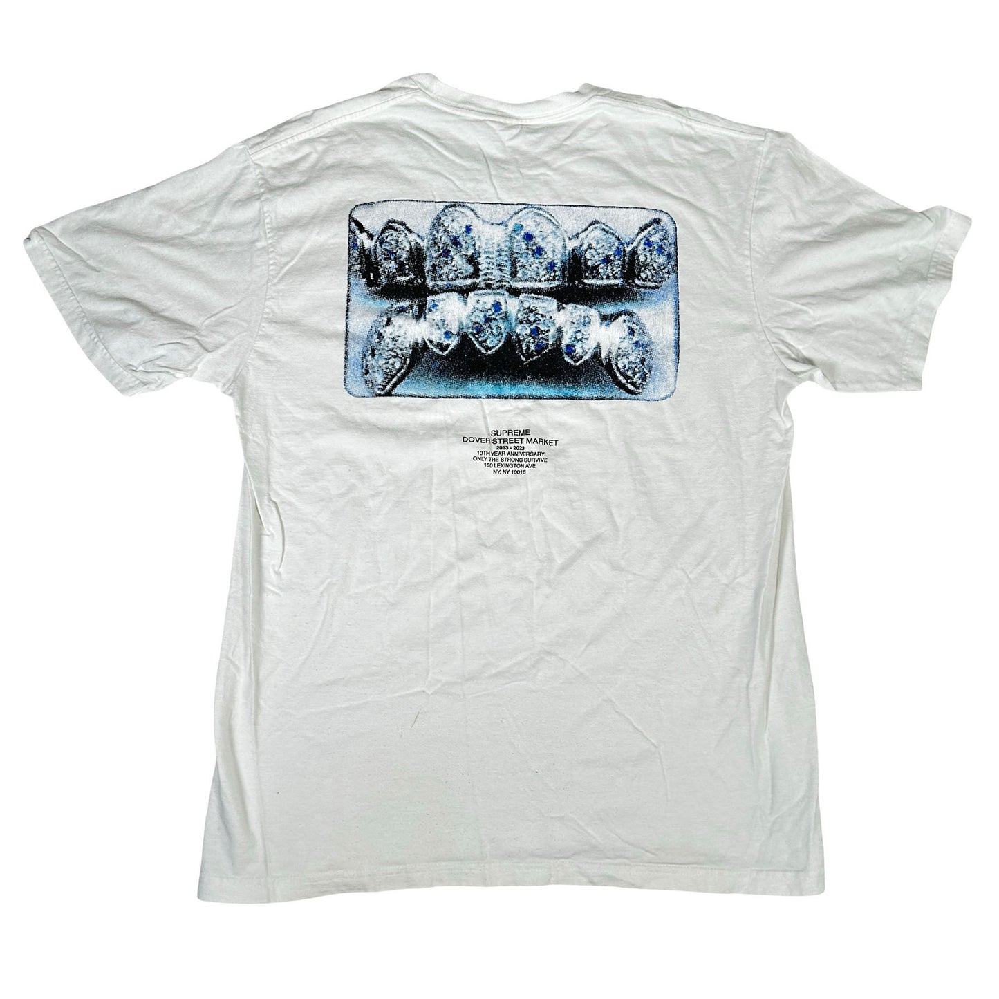 Supreme Dover Street Market 10th Anniversary Tee White [USED] - M (Used)