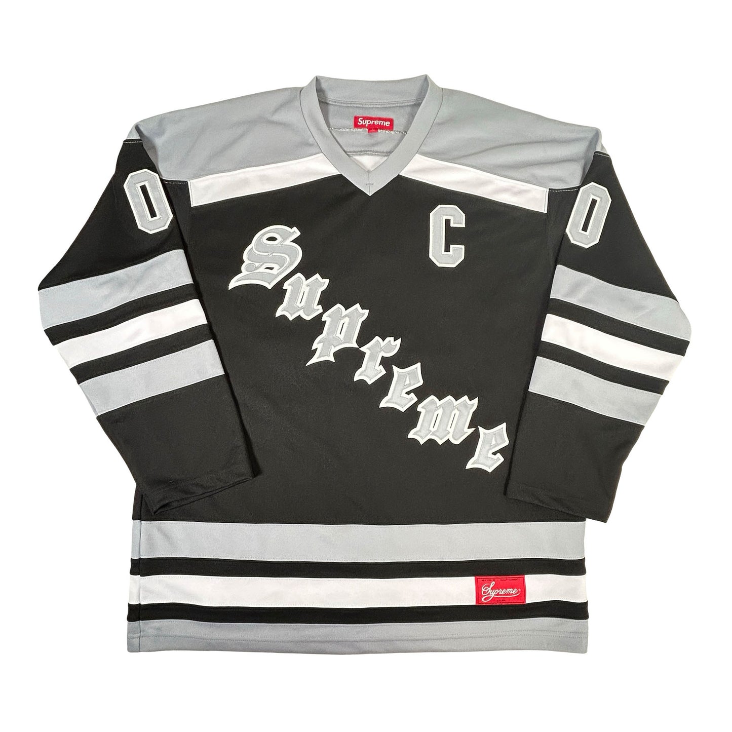 Supreme Fire & Ice Hockey Jersey Light Black [USED] - XL (Used)