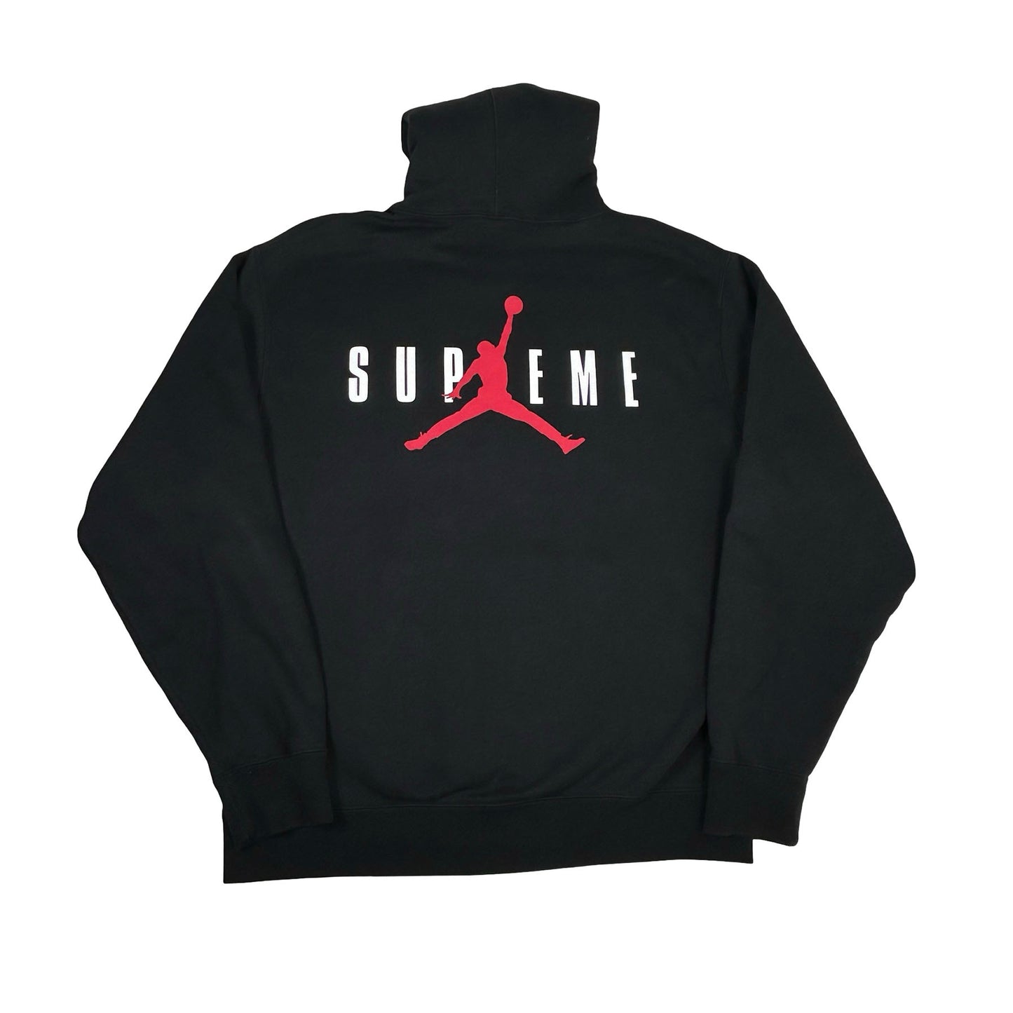 Supreme Jordan Hooded Sweatshirt (FW24) Black [USED] - M (Used)