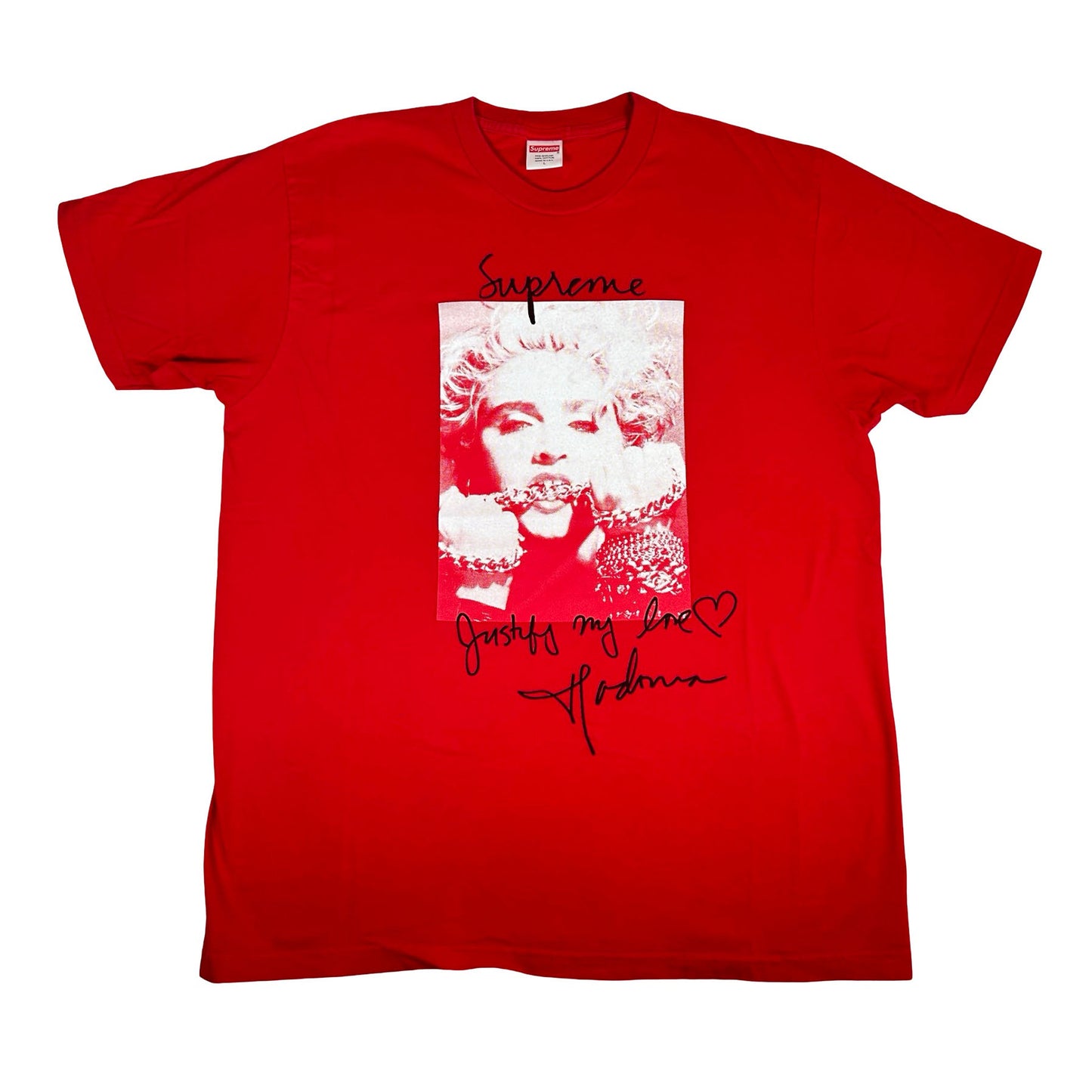 Supreme Madonna Tee Red [USED] - L (Used)