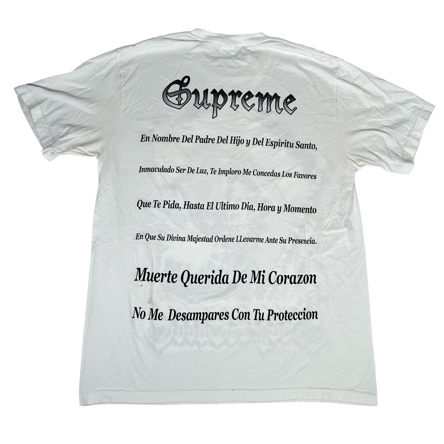 Supreme Grim Reaper Tee White [USED] - L (Used)