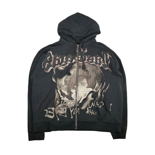 Travis Scott Utopia My Eyes Zip Hoodie Black [USED] - XXL (Used2)