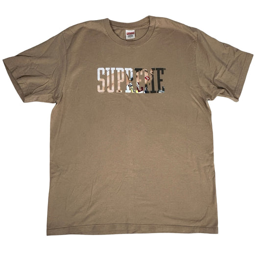 Supreme Tera Patrick Collegiate Tee Khaki [USED] - L (Used)