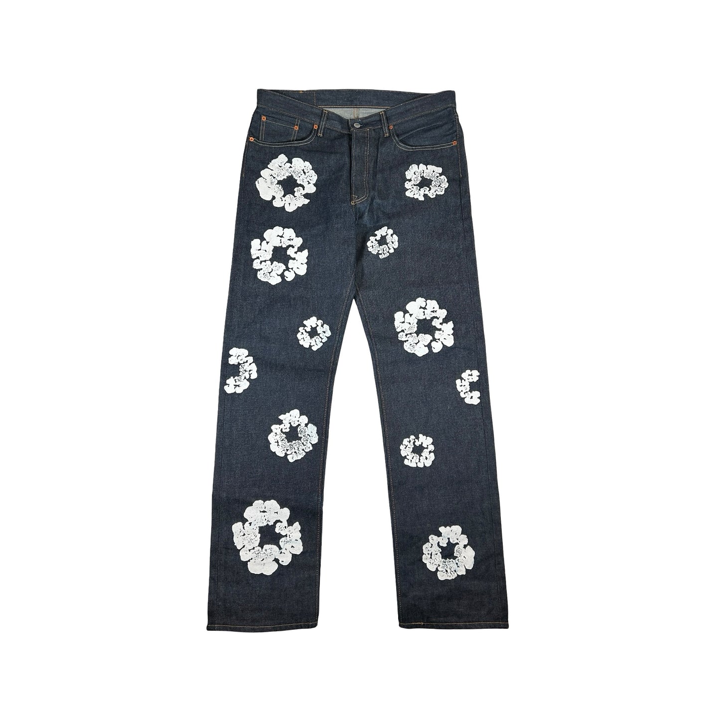 Denim Tears x Levi's Cotton Wreath Jean Indigo [USED] - 34 x 34 (Used)