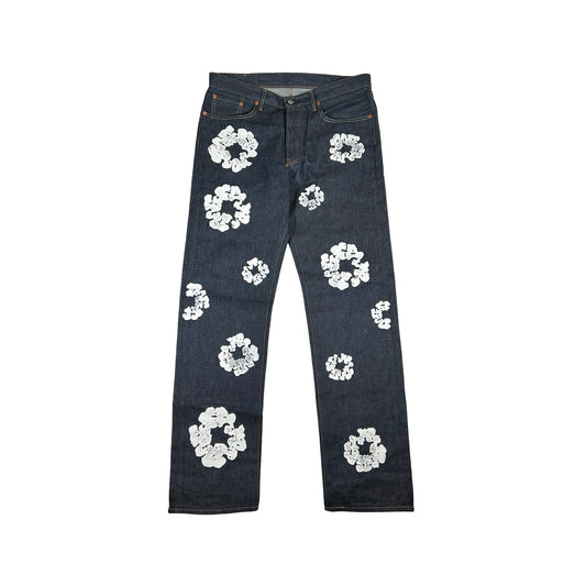 Denim Tears x Levi's Cotton Wreath Jean Indigo [USED] - 34 x 34 (Used)