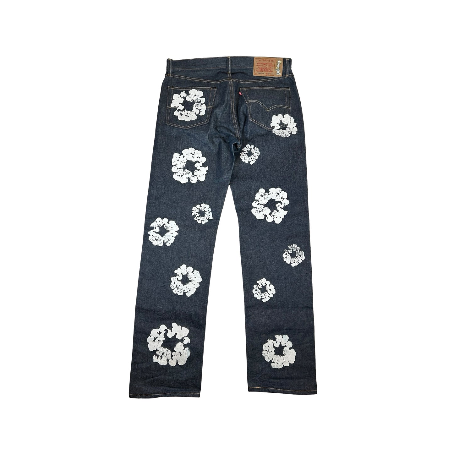 Denim Tears x Levi's Cotton Wreath Jean Indigo [USED] - 34 x 34 (Used)