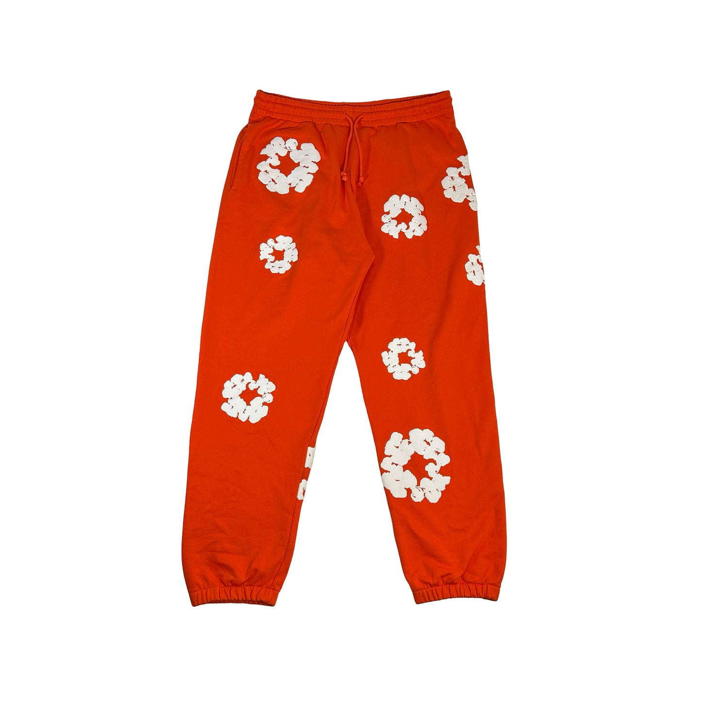 Denim Tears The Cotton Wreath Sweatpants Orange [USED] - XXL (Used)
