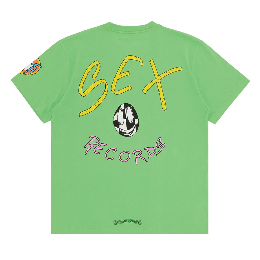 Chrome Hearts Matty Boy Sex Records T-shirt Citrus