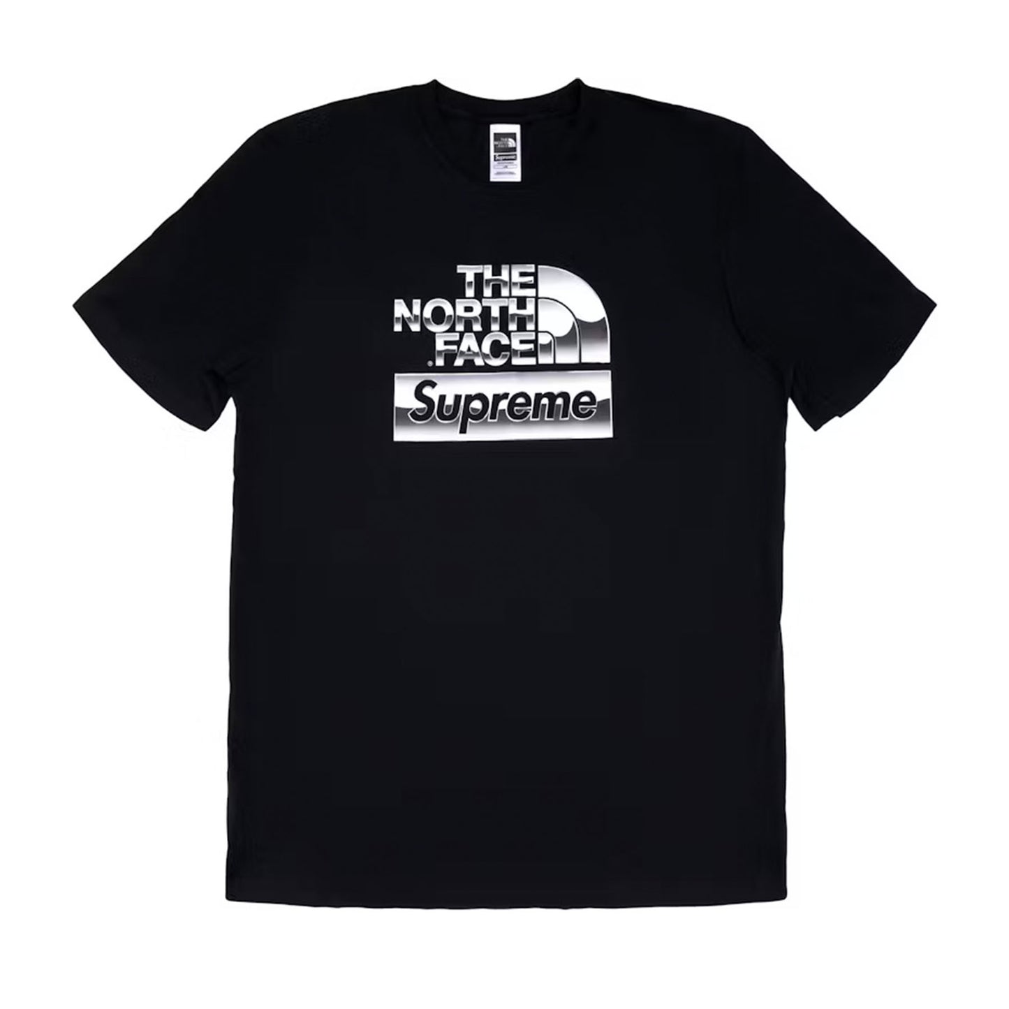 Supreme The North Face Metallic Logo T-shirt Black [USED] - L (Used)