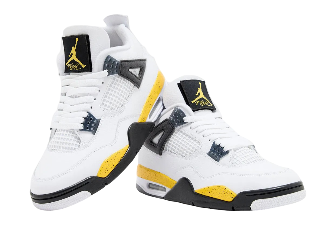 IO2463 102 Air Jordan 4 Retro Rare Air Tour Yellow