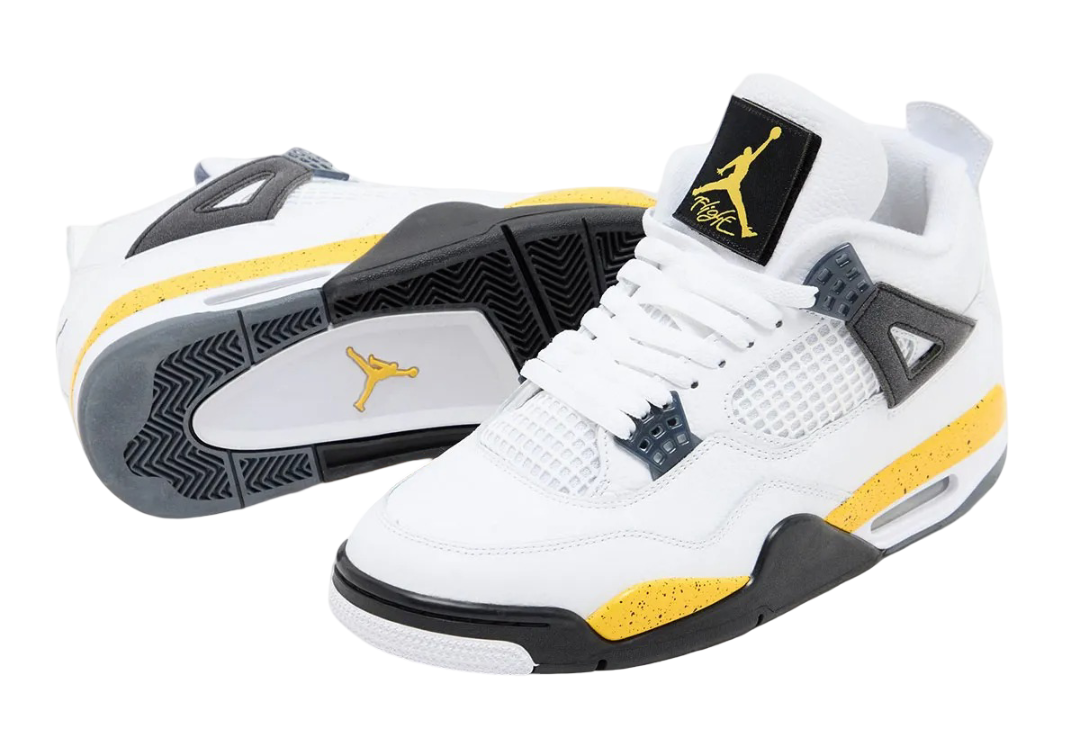 IO2463 102 Air Jordan 4 Retro Rare Air Tour Yellow