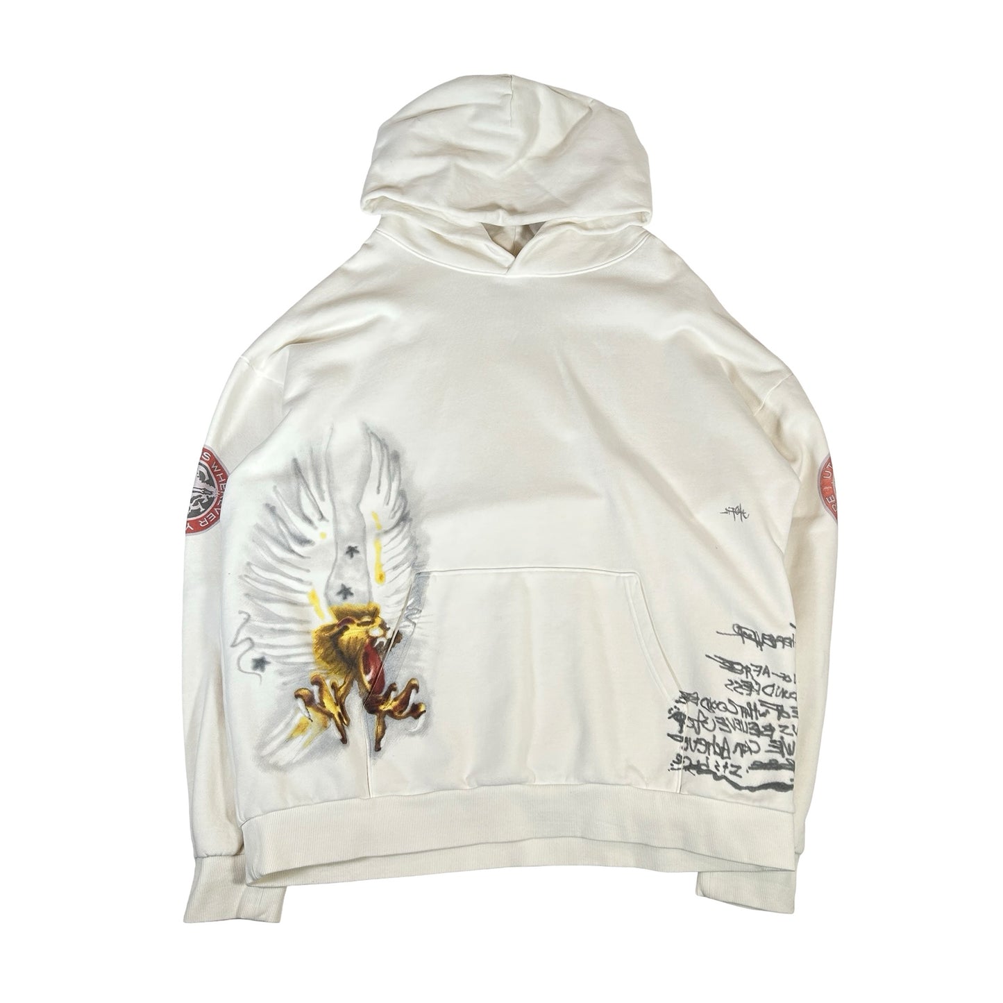 Travis Scott Utopia Circus Maximus 2023 Tour Hoodie White [USED] - 2XL (Used)